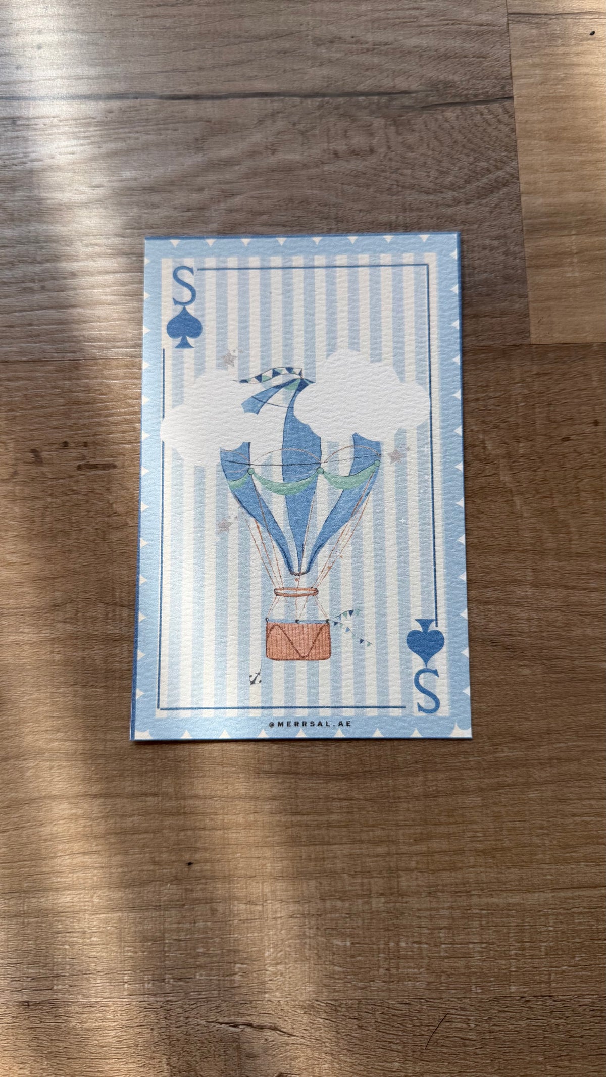 S playing card