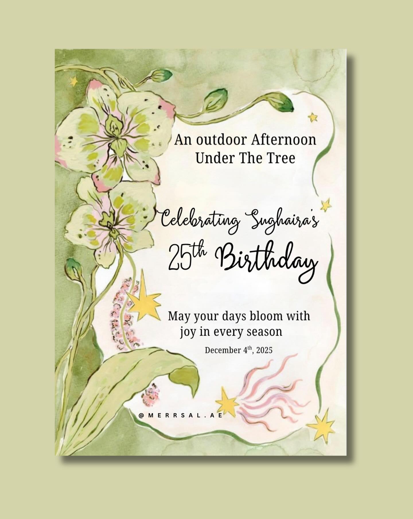 Birthday invitation
