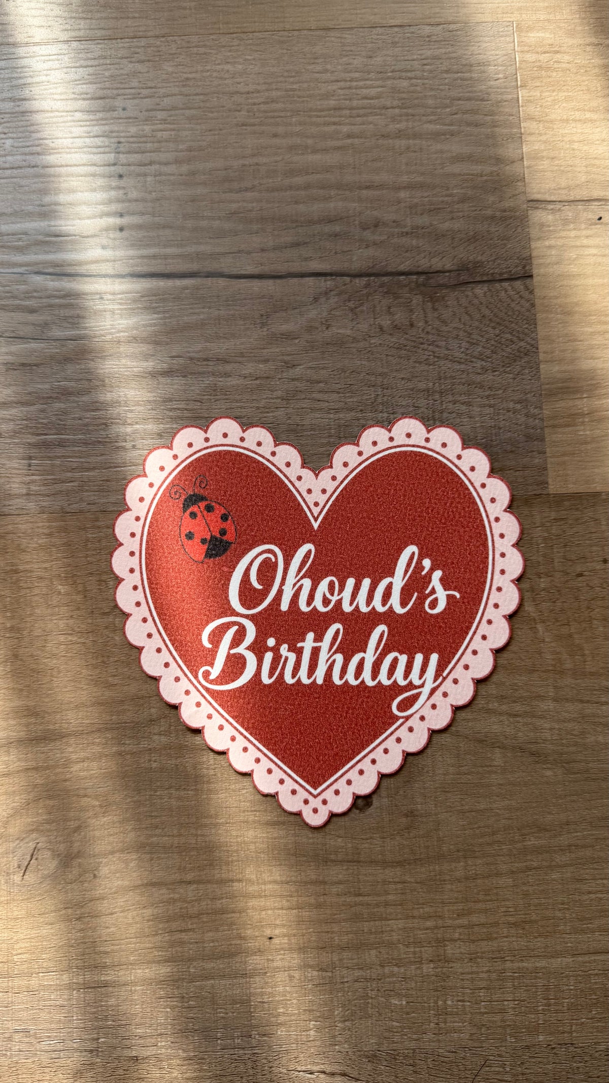 Ohoud’s Birthday
