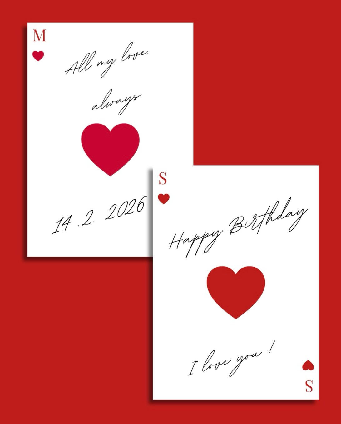 Birthday Playing card