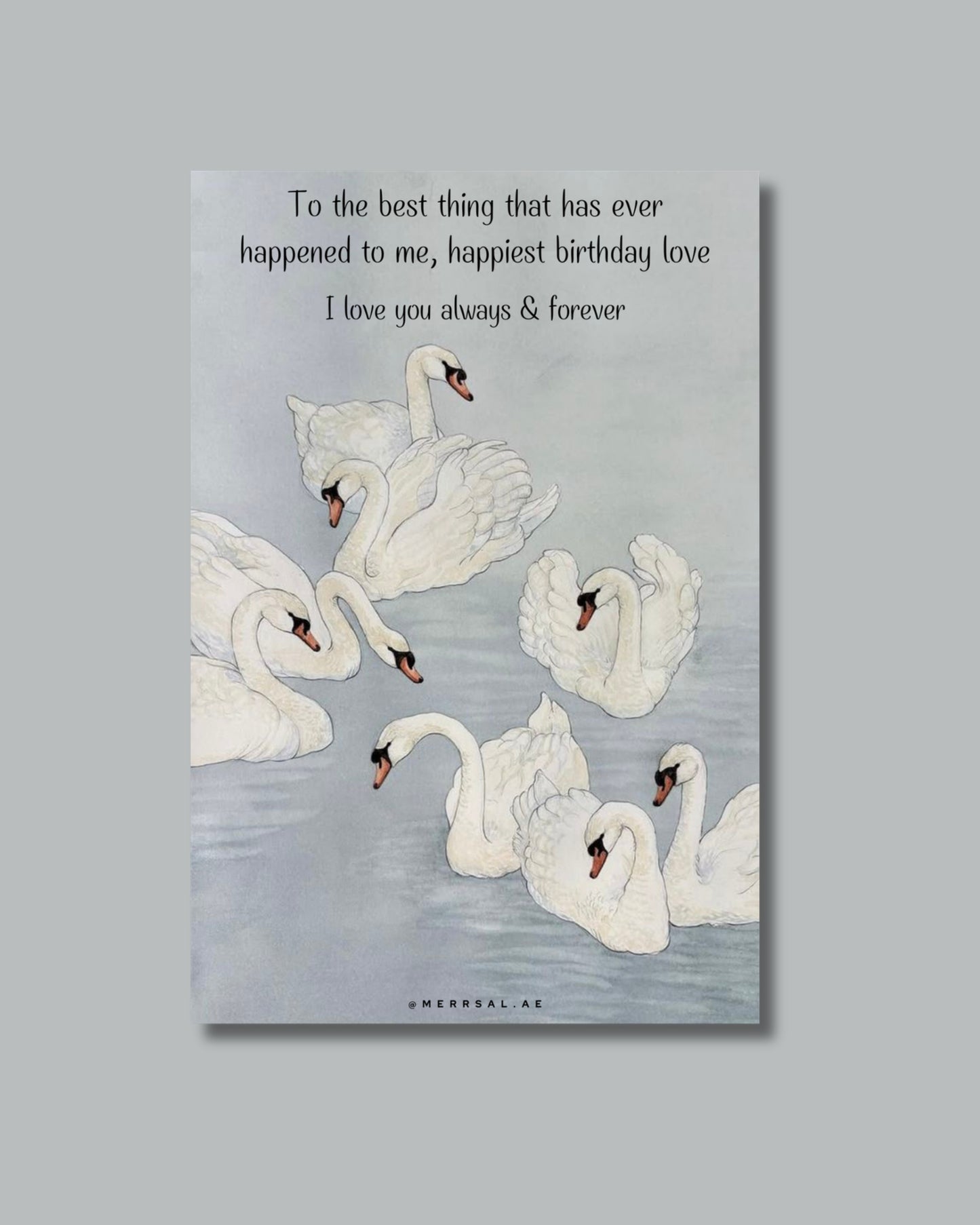 Swan of my heart