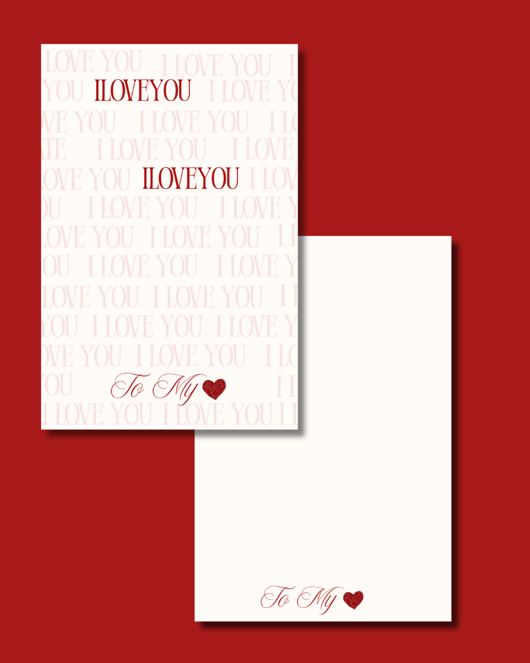 To my ♡
