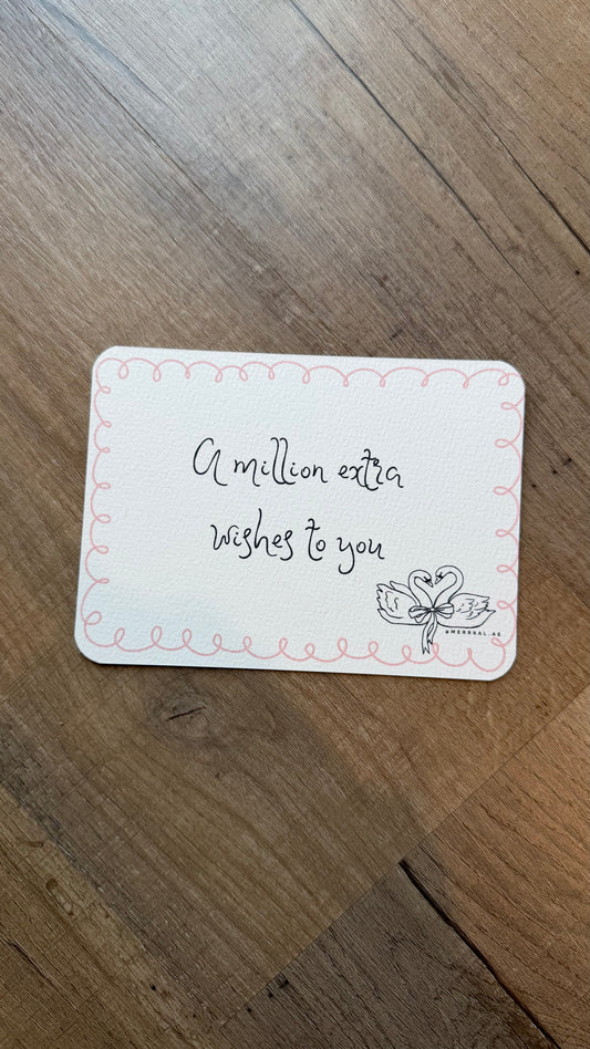 A million wishes