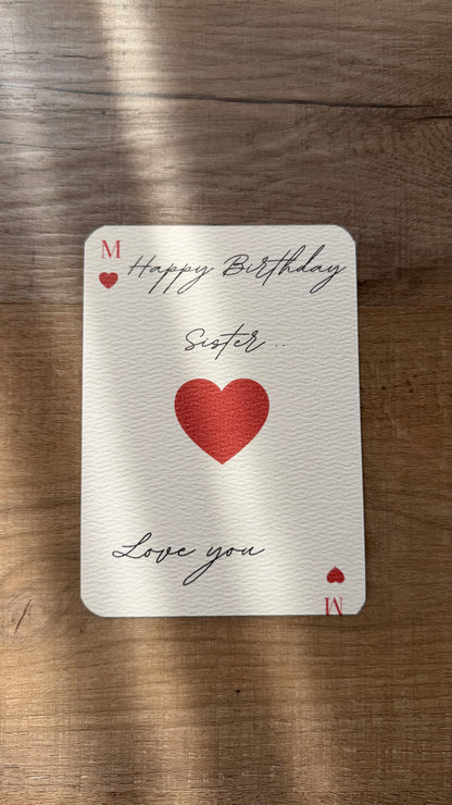 Playing card (m)