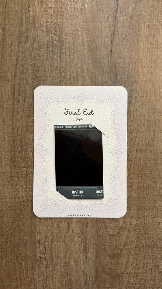 Polaroid card