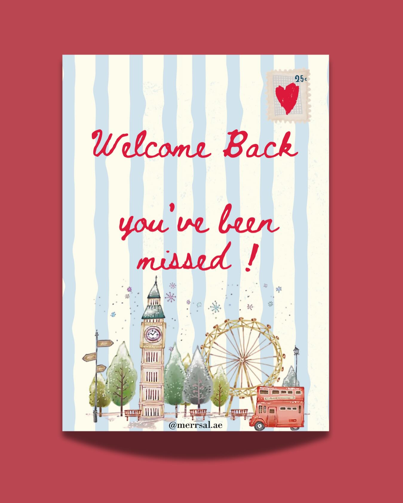 Welcome back!