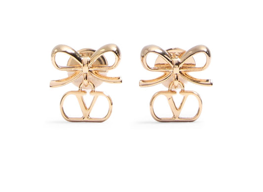 Valentino bow earrings