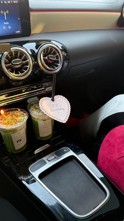 Cup-holder heart
