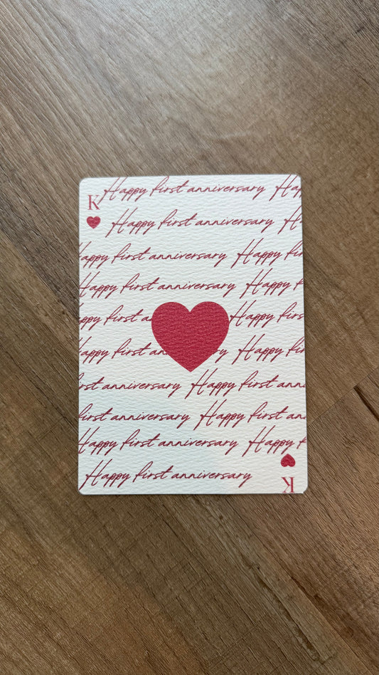 Happy 1st anniversary (KK)
