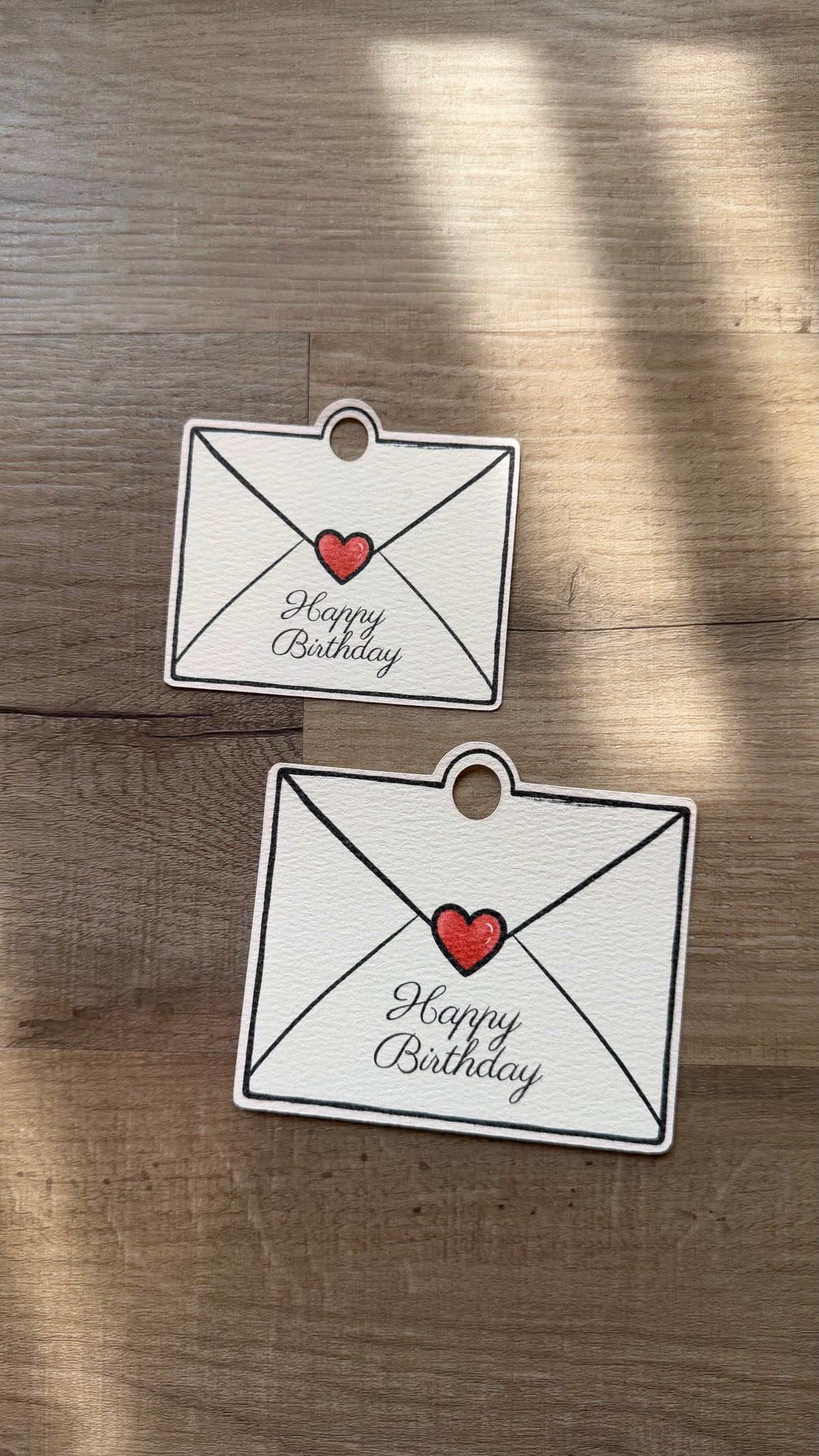 Birthday drink cutout