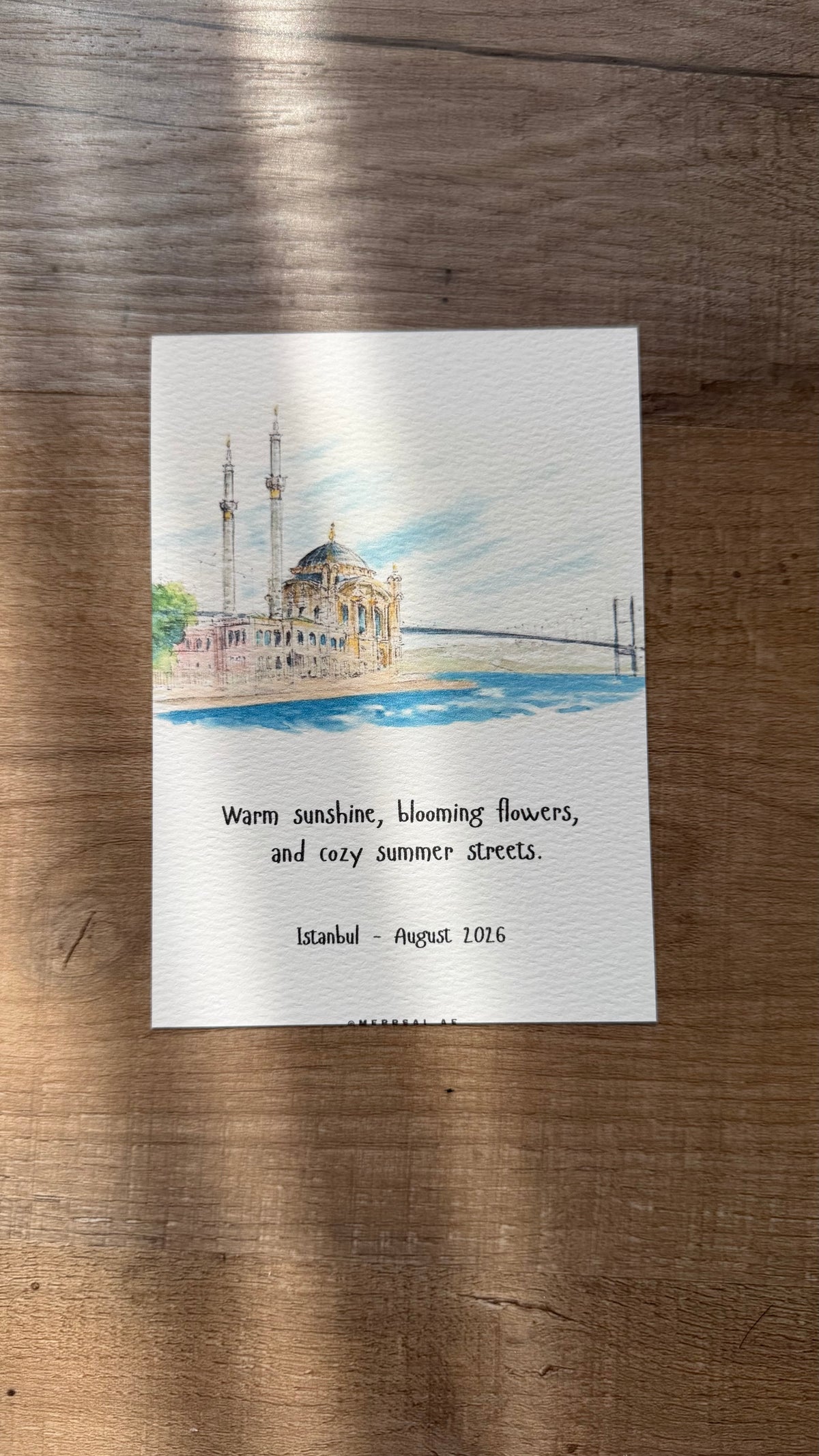 Istanbul ( double sided)