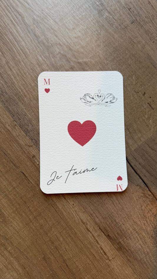 MM playing card