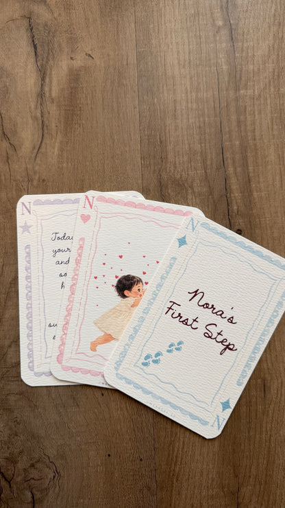 Baby playing-card