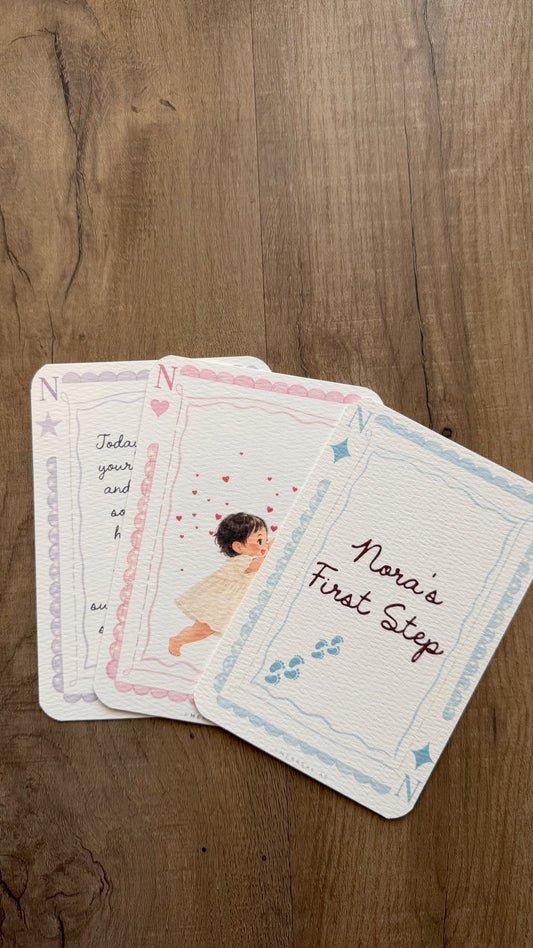 Baby playing-card