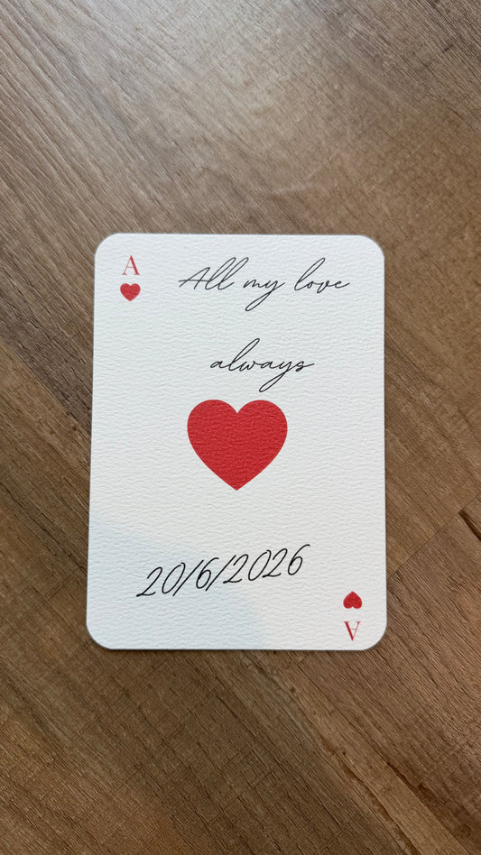 20/6 : playing card AA