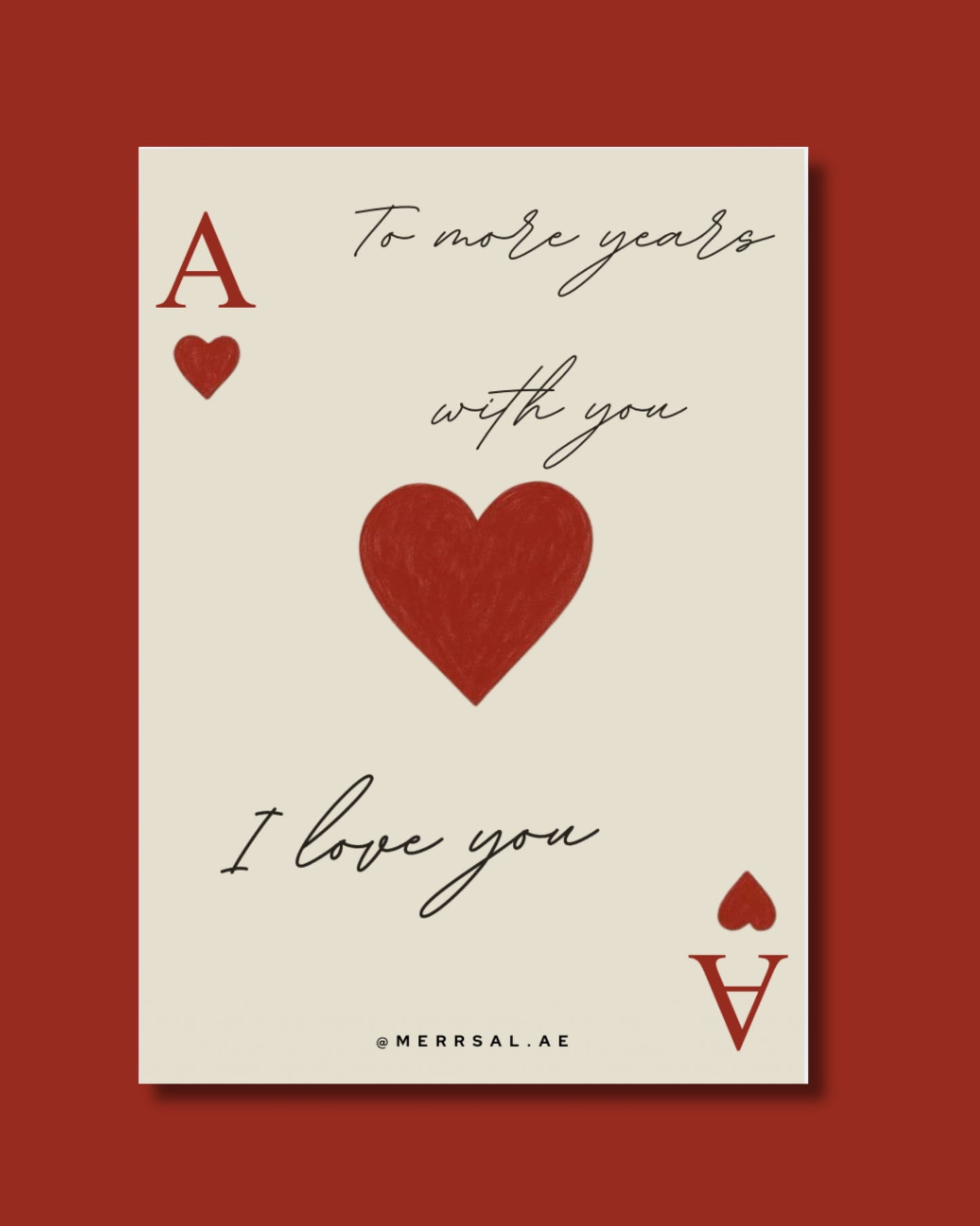 Ace of my heart