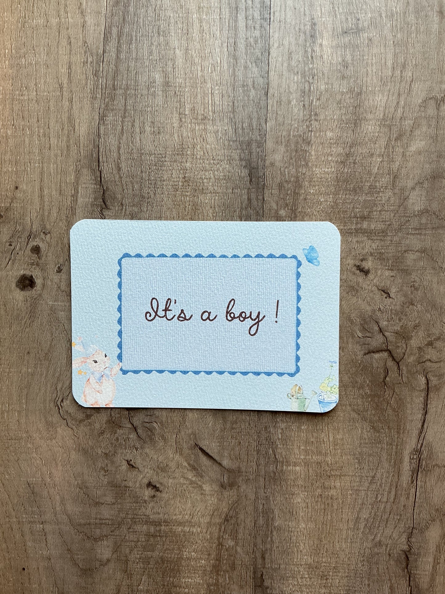 It’s a boy