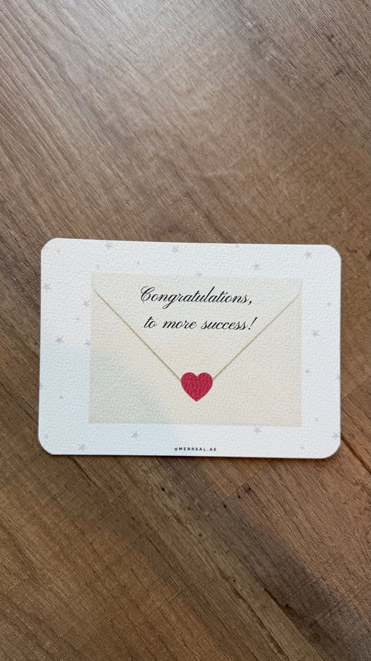 Graduate card