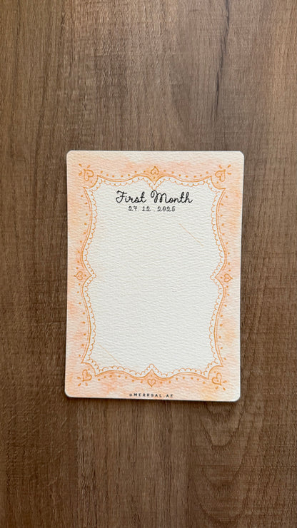 Polaroid card