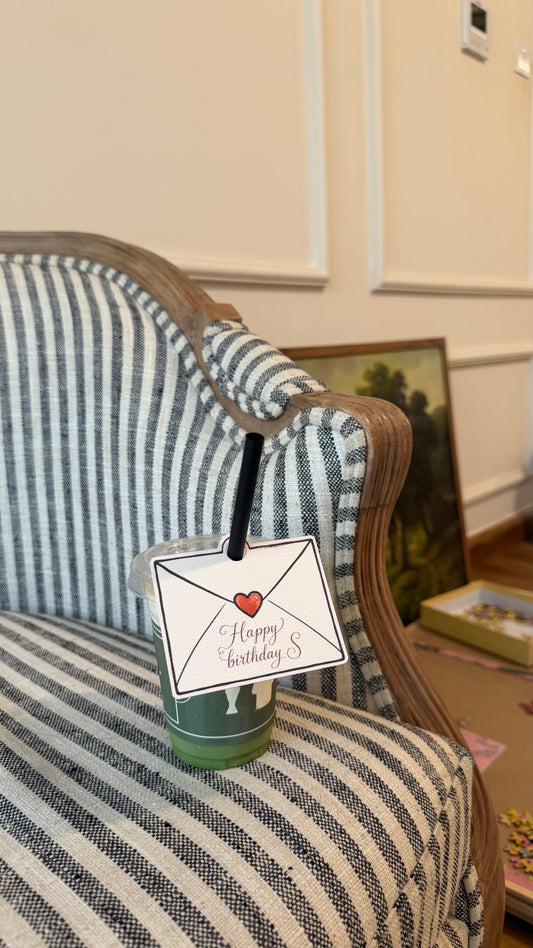 Love letter cutout