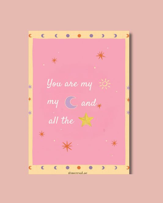 you are my ☾
